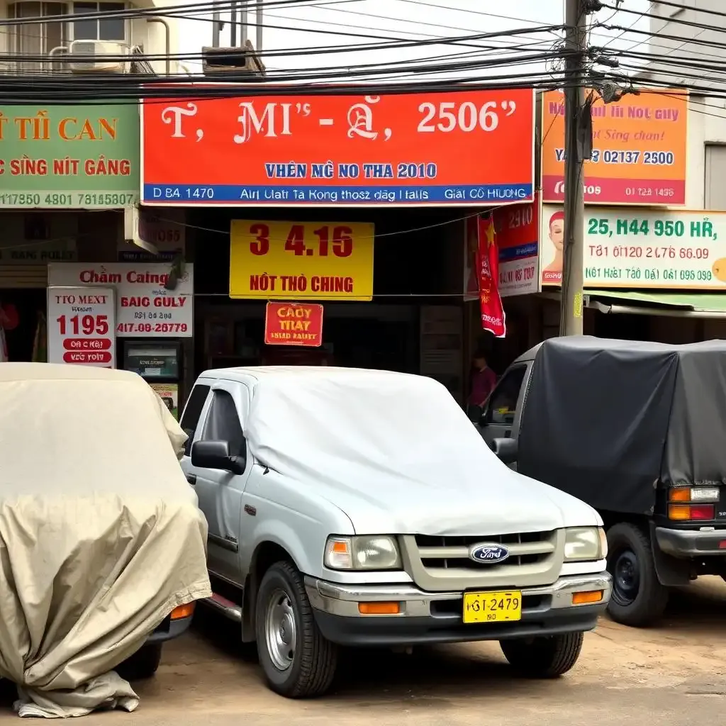 4 Dia Chi Ban Nap Thung Ford Ranger Cu Uy Tin Gia Ca Hop Ly