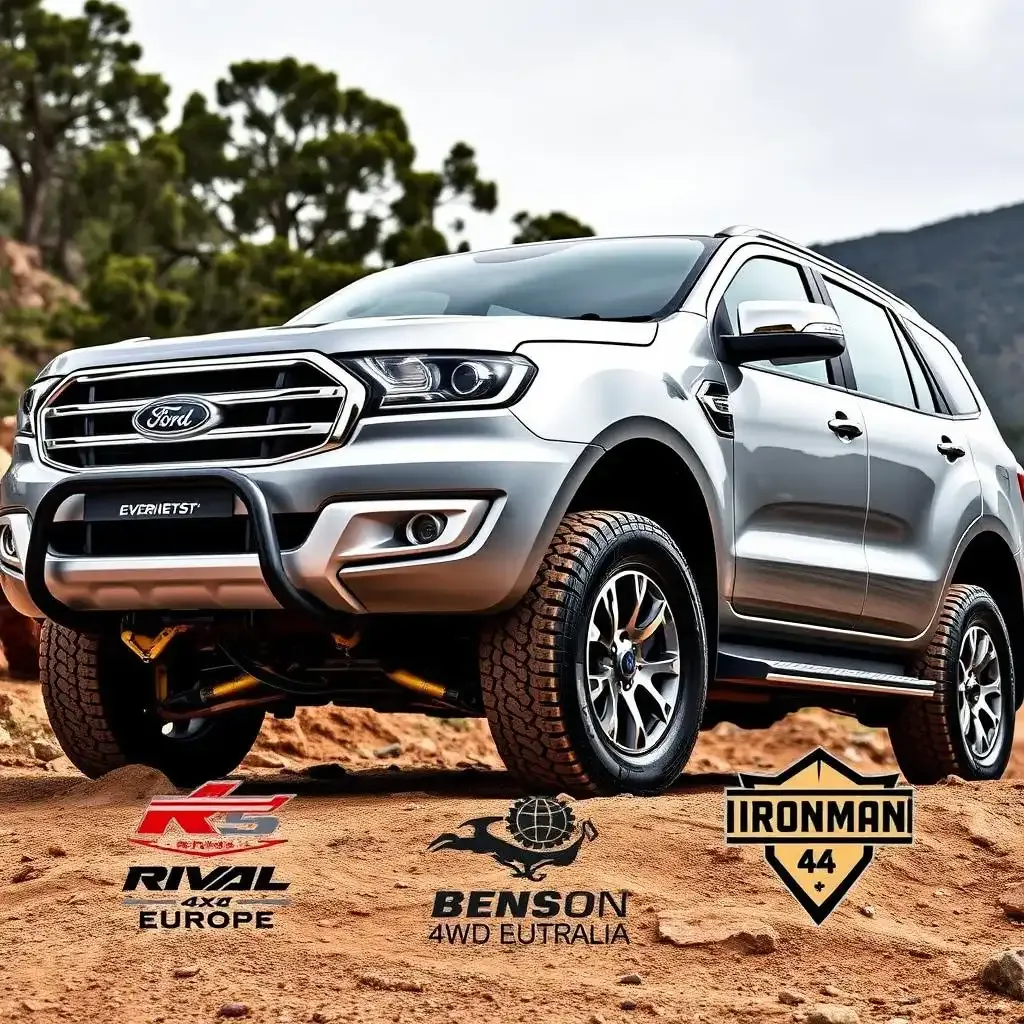 Choosing The Best Ford Everest Underbody Protection Brands Rival Option 4wd And Ironman 4x4