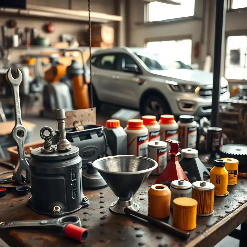 Essential Tools And Materials For Your Ford Everest Oil Change