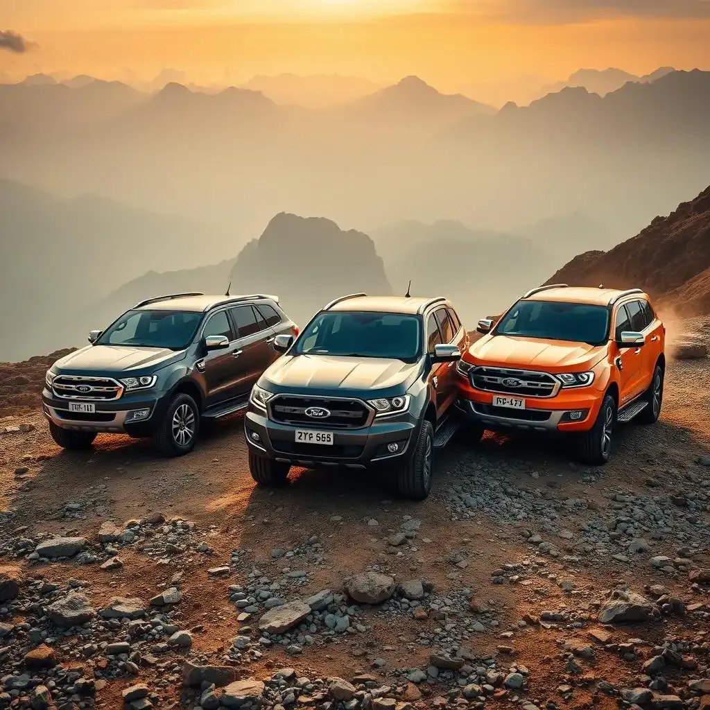 Exploring Ford Everest 4x4 Models Features And Trims