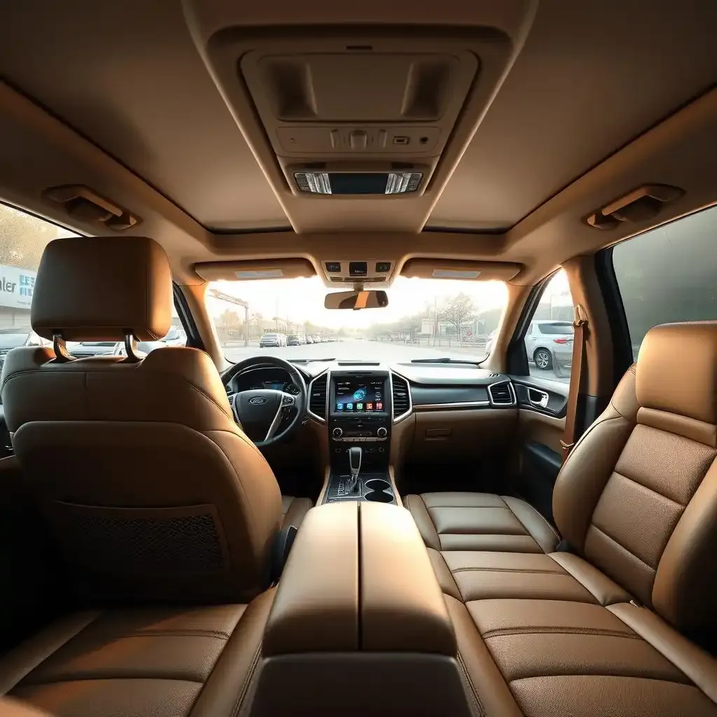 Exploring The Interior And Technology Of The Ford Everest Titanium 4x2