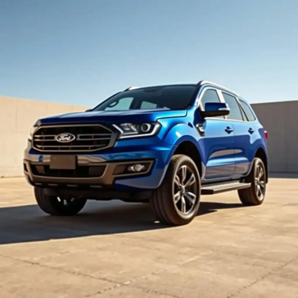 Exploring The Shades Of Blue Ford Everest Color Variations