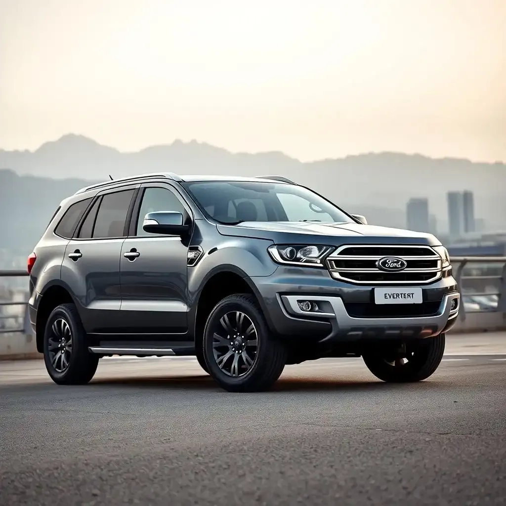 Ford Everest Grey Practicality Meets Sophistication