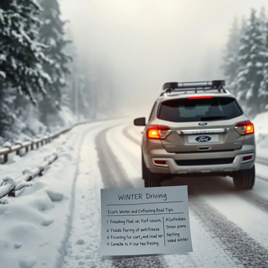 Ford Everest Road Trip Winterready Essentials And Safe Driving Techniques