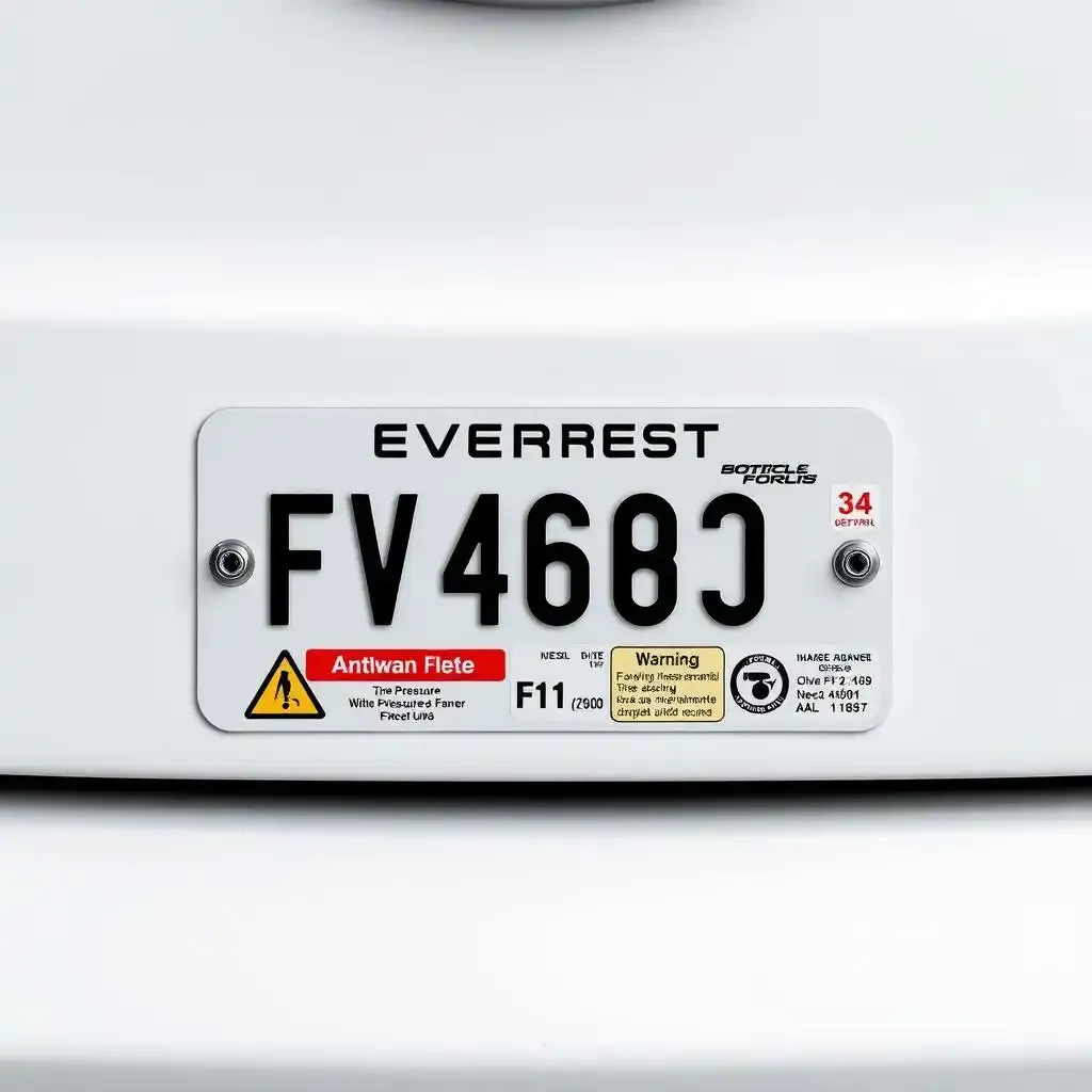 Ford Everest Vin Decals Parts And Production