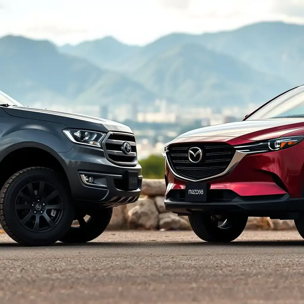 Ford Everest Vs Mazda Cx8 Family Suv Showdown