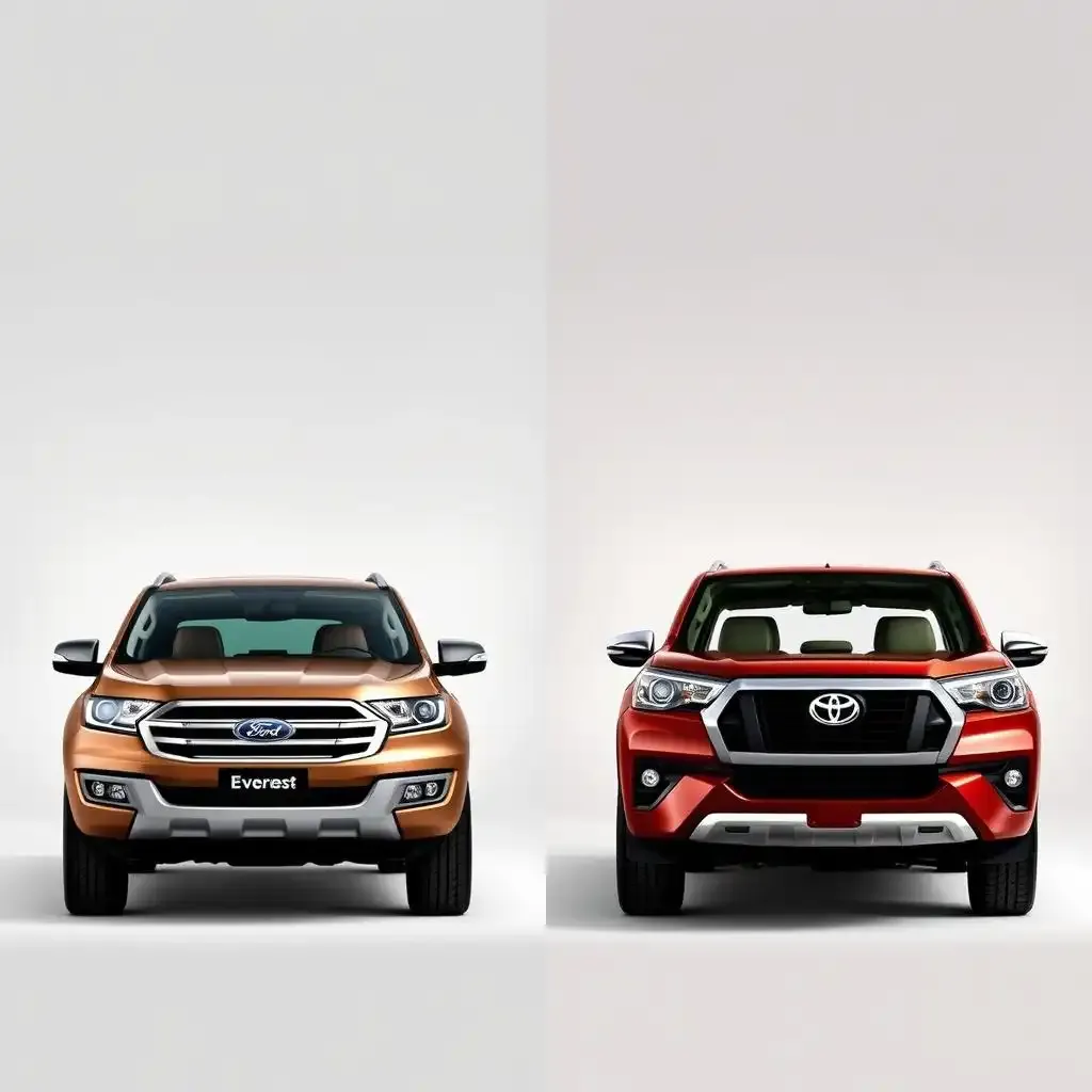 Ford Everest Vs Toyota Fortuner Design And Practicality