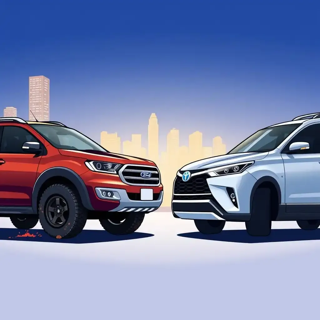 Ford Everest Vs Toyota Highlander Fuel Efficiency Features And Which Suv To Choose