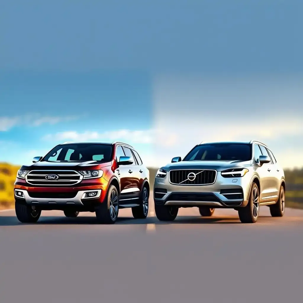 Ford Everest Vs Volvo Xc90 Headtohead Suv Comparison