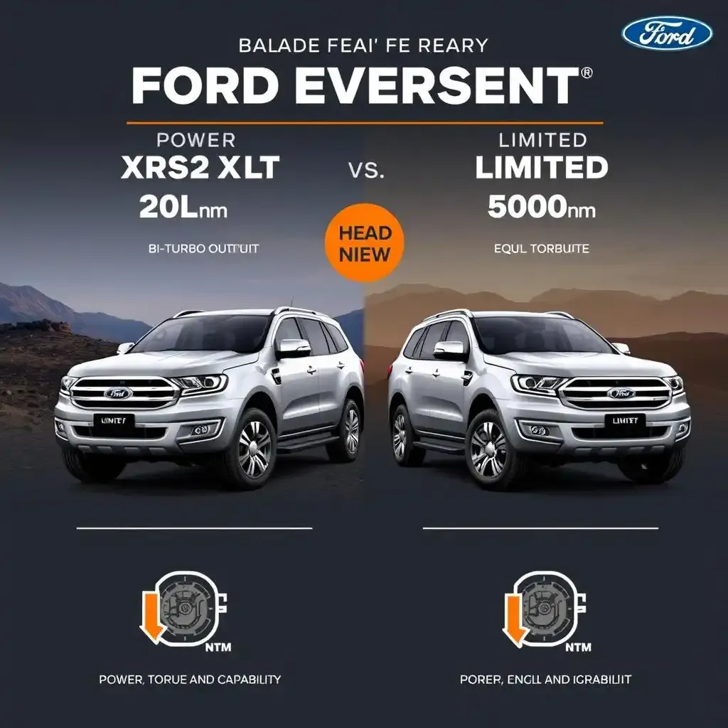 Ford Everest Xlt Vs Limited A Headtohead On Performance And Capability