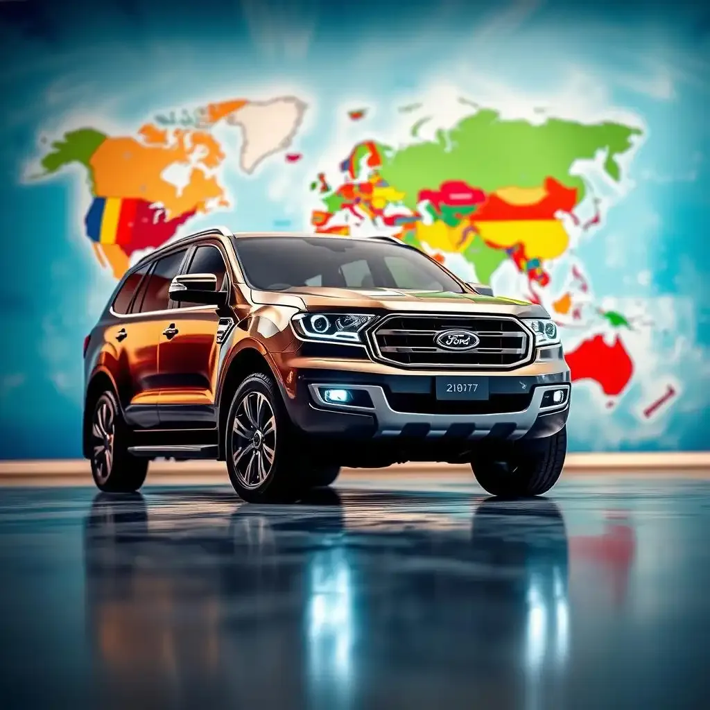 Ford Everests Global Reach Where Is The Ford Everest Sold