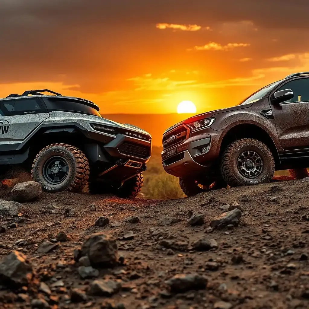 Gwm Tank 500 Vs Ford Everest Offroad Giants Clash