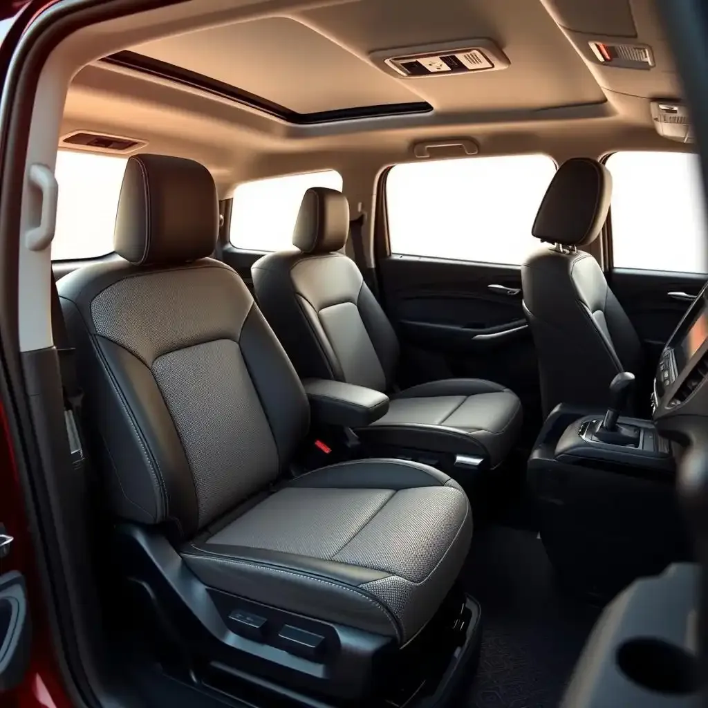 Interior Comfort And Features Of The 5seater Ford Everest