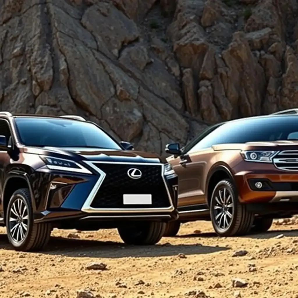 Lexus Gx 550 Vs Ford Everest A Head To Head Comparison