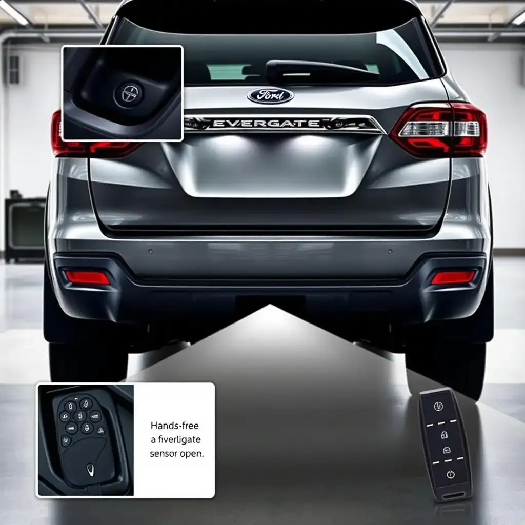 Operating Your Ford Everests Factory Ability Tailgate System