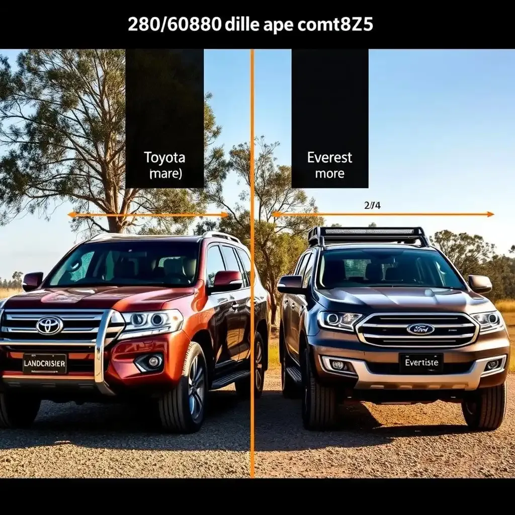 Size And Dimensions 300 Series Landcruiser Vs Ford Everest