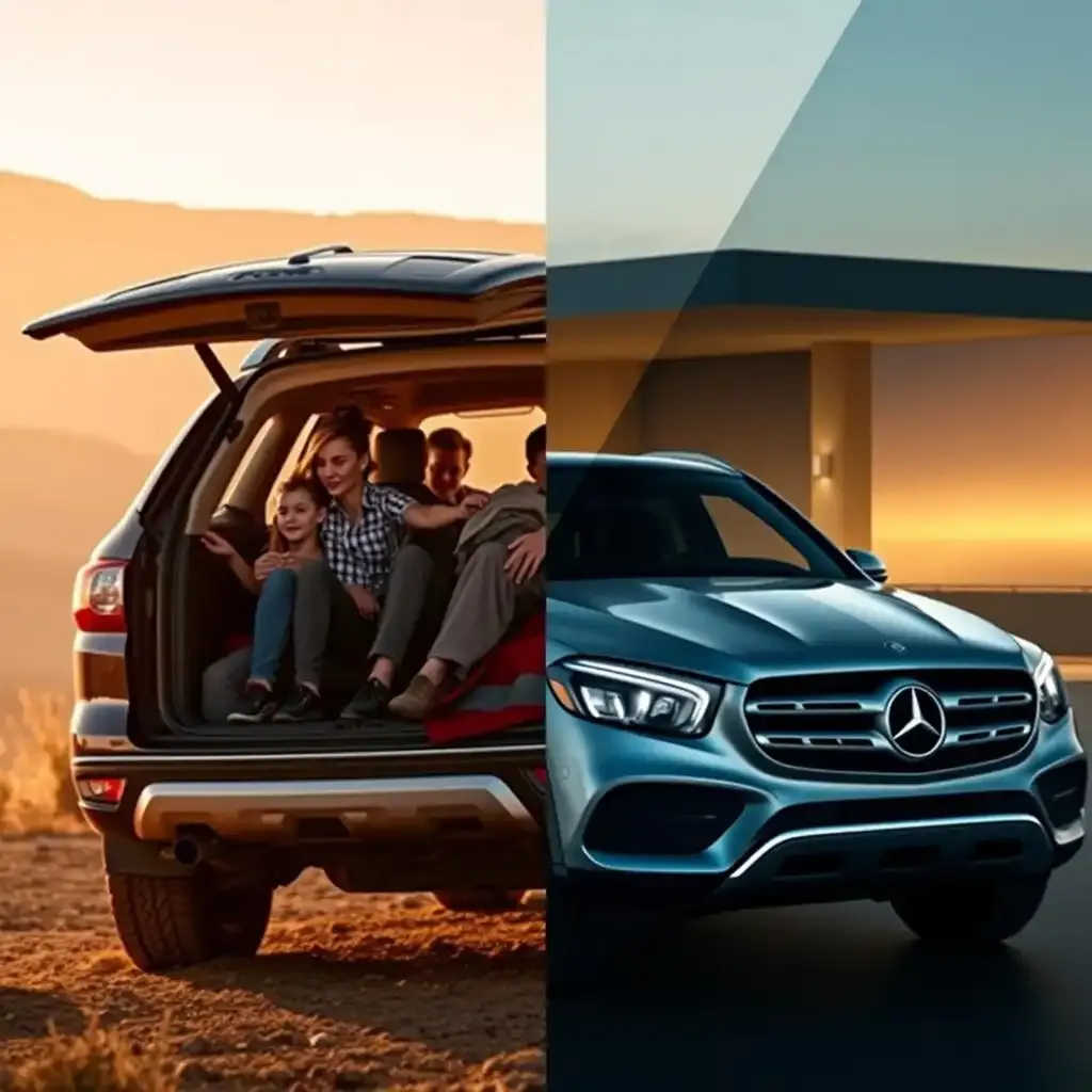 Space Features And Practicality Choosing Between The Ford Everest And Mercedesbenz Gle