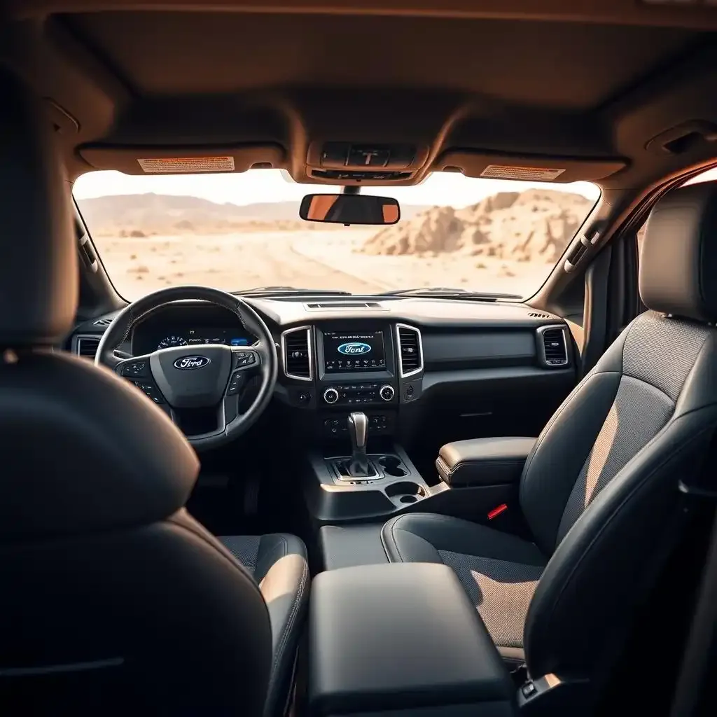 The Ford Ranger Raptors Interior And Technology