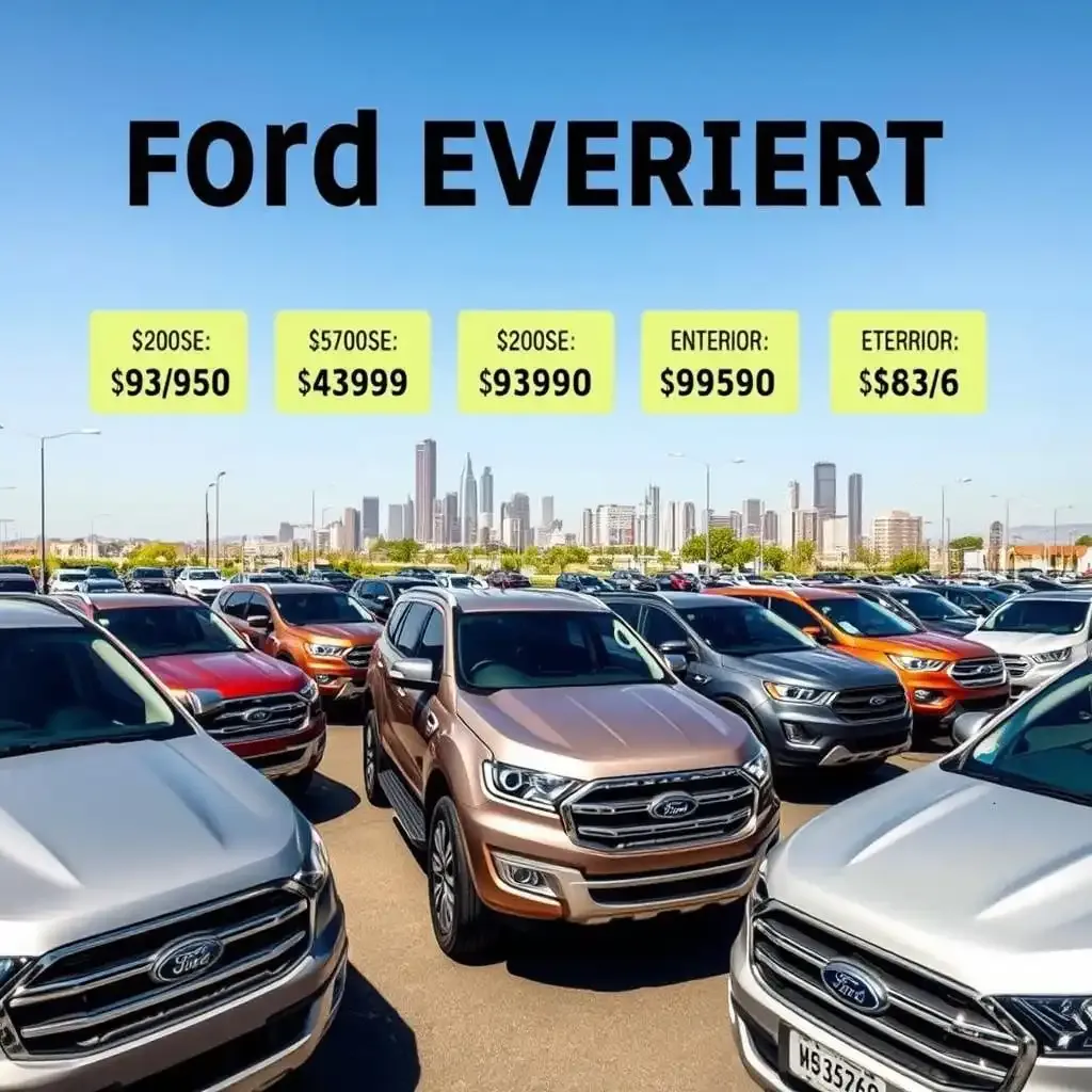 Used Ford Everest Prices And Market Trends